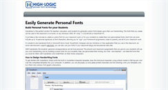 Desktop Screenshot of fontgenerator.com